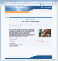 Musterlayout 1 - Praxisweb
